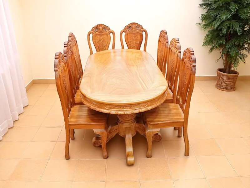 Kinh nghiệm bàn ăn gỗ tốt cho sức khỏe