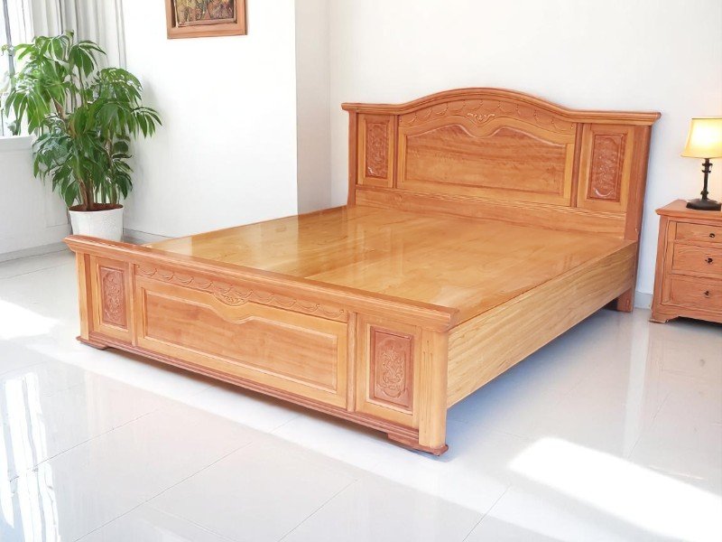 Mẹo giúp giường gỗ luôn mới