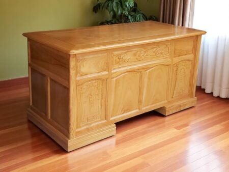 Mua bàn làm việc gỗ tự nhiên ở đâu