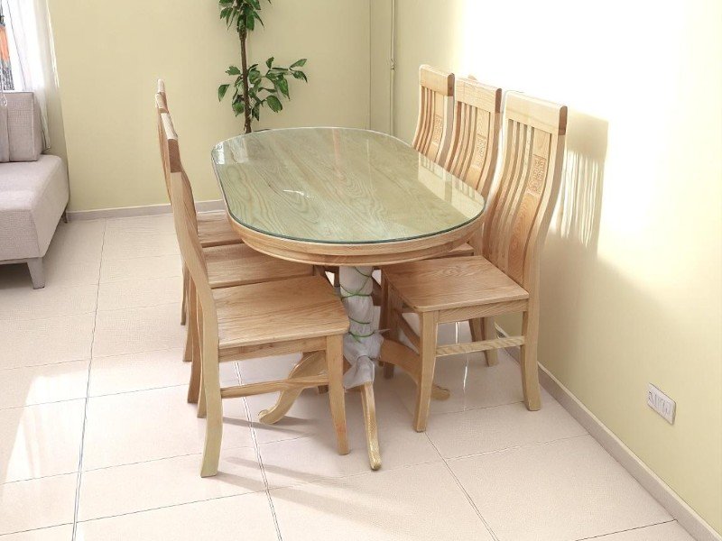 Ưu điểm bàn ăn gỗ nâng tầm phong cách sống
