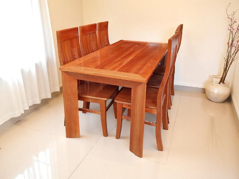 Ưu điểm bàn ăn gỗ nâng tầm phong cách sống