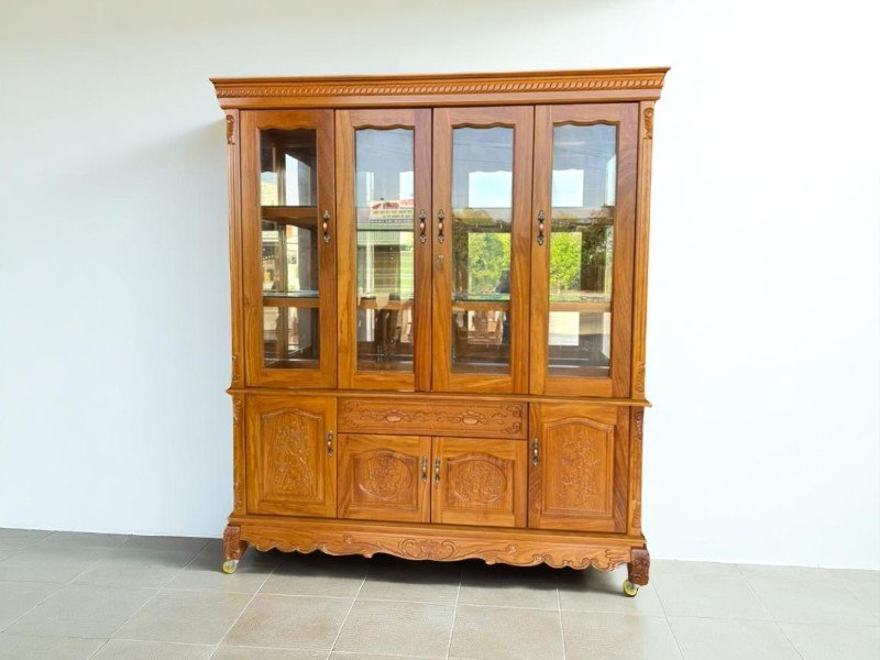 Mẹo chống ẩm cho tủ rượu gỗ