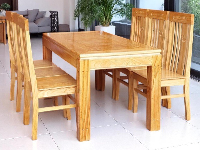 5 bí quyết bảo quản bàn ăn gỗ luôn như mới