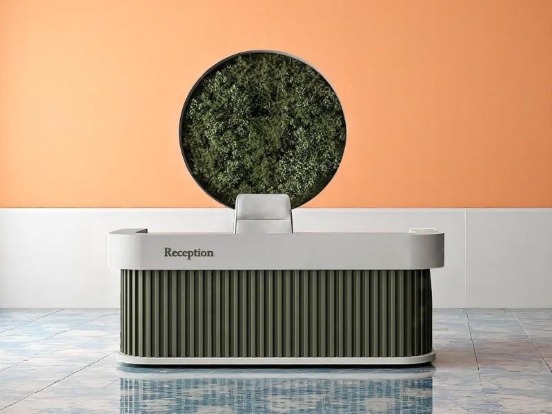 6 Giải pháp quầy tiếp tân sang trọng