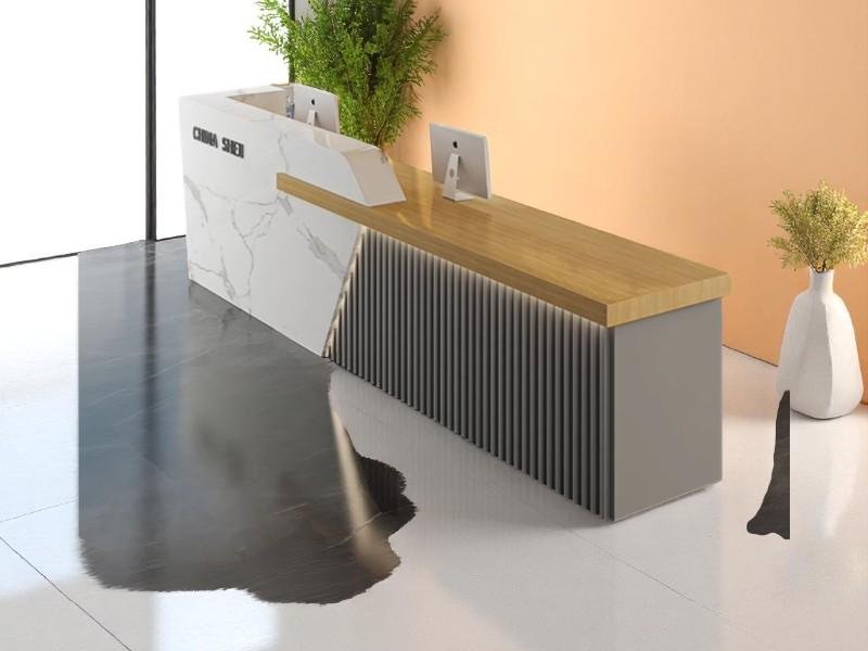 7 Cảm hứng quầy lễ tân độc đáo 3 7 Cảm hứng quầy lễ tân độc đáo