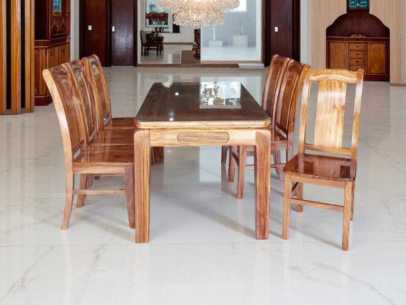 7 Mẫu bàn ăn gỗ được yêu thích