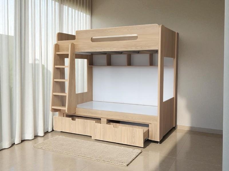 Giường kéo 2 tầng