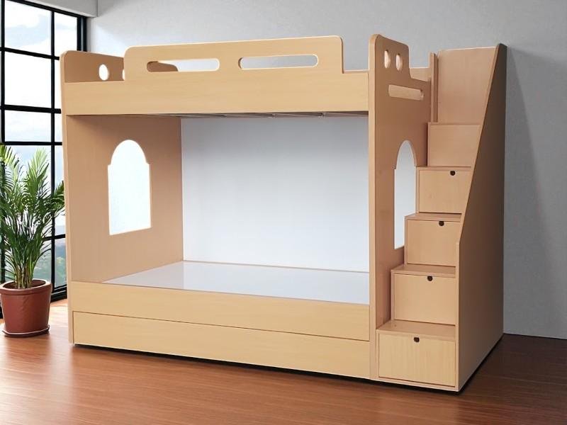 Giường tầng gỗ công nghiệp