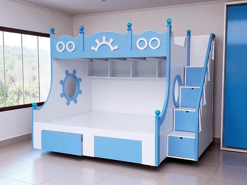 Giường tầng gỗ tại Phường Tân Định