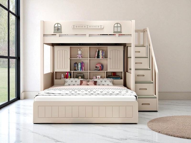 Giường tầng kèm tủ quần áo