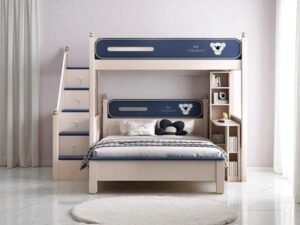 Giường tầng kèm tủ quần áo