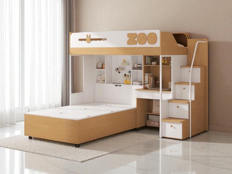 Giường tầng kèm tủ quần áo