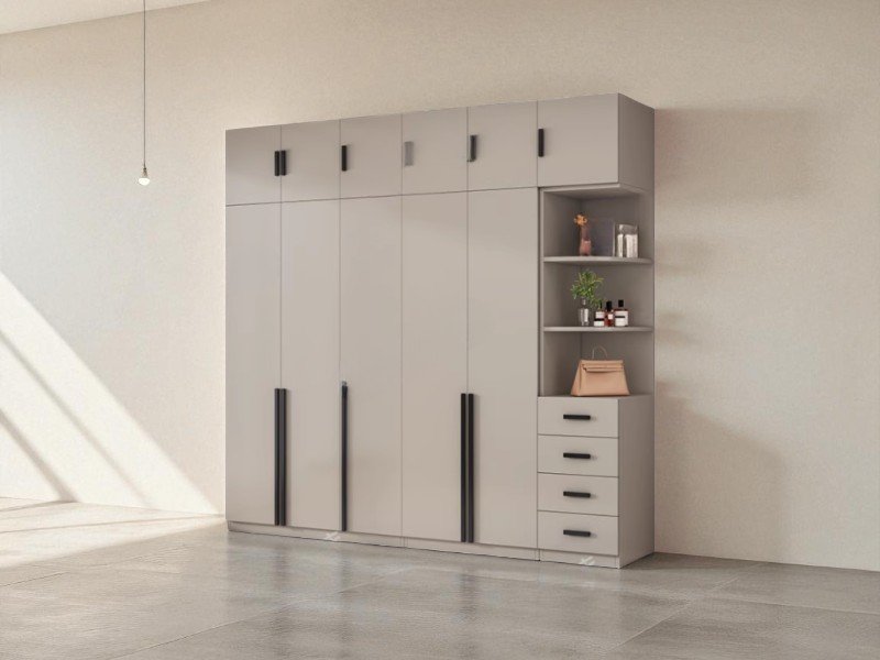 Kích thước tủ quần áo 5 cánh