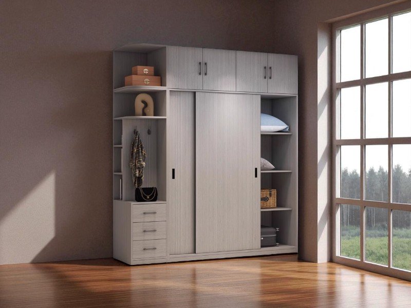 Kích thước tủ quần áo 5 cánh