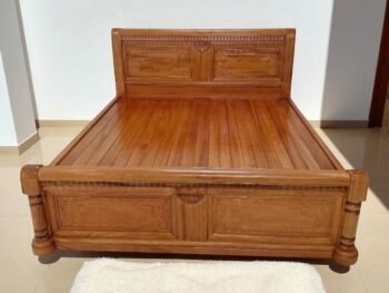 Mẫu giường gỗ 1m8x2m đẹp