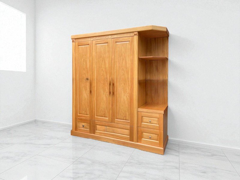 Mẫu tủ 3 buồng đẹp nhất