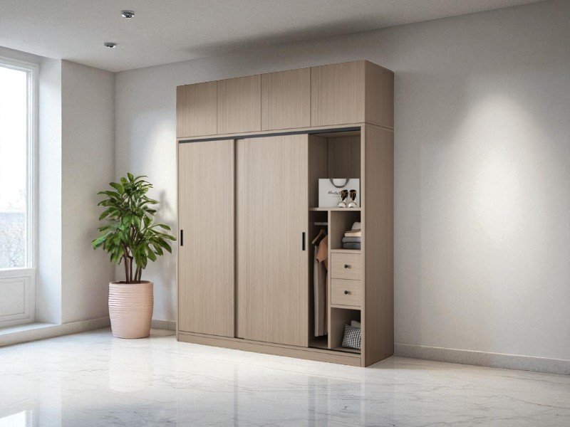 Mẫu tủ 3 buồng đẹp nhất