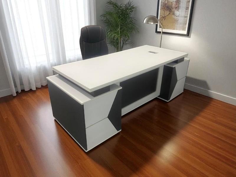 Bàn Làm Việc Giám Đốc Gỗ Công Nghiệp