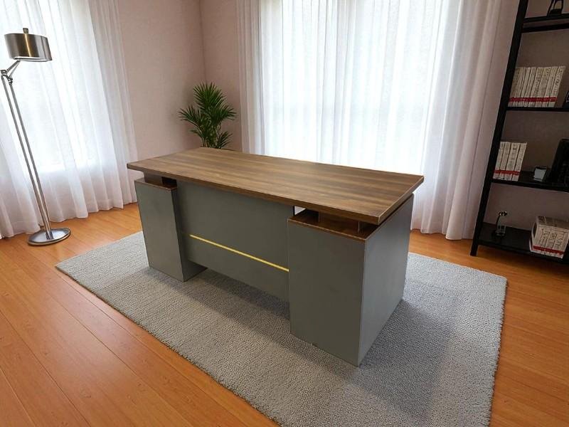 Bàn Làm Việc Giám Đốc Gỗ Công Nghiệp