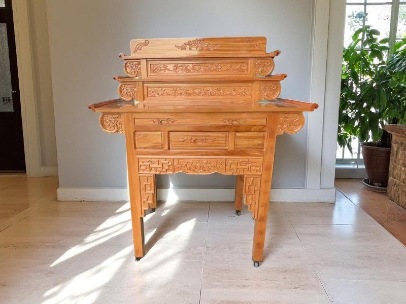 Bàn thờ gỗ công nghiệp