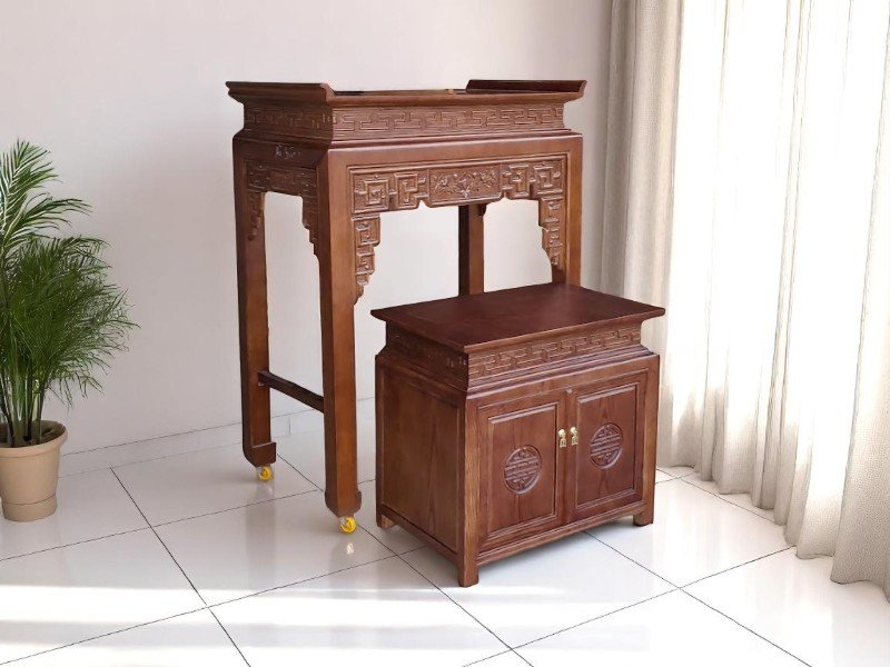 Bàn thờ gỗ công nghiệp