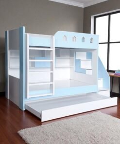 Giường tầng gỗ thông tự nhiên MS 3282