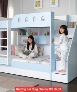 Giường hai tầng cho bé MS 3253