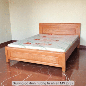 Giường gỗ xoan đào tự nhiên MS 2786 | GIAO HỎA TỐC TPHCM