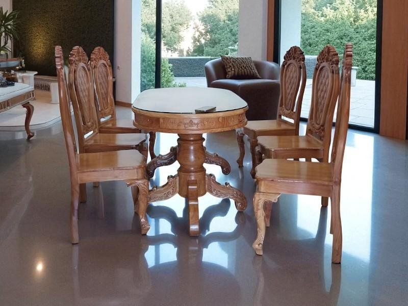 Bàn ăn gỗ mua ở đâu tốt