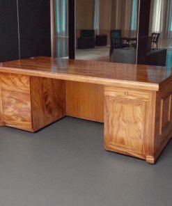 Bàn làm việc gỗ gõ đỏ tự nhiên MS 3439