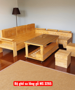 Bộ ghế sa lông gỗ MS 3265