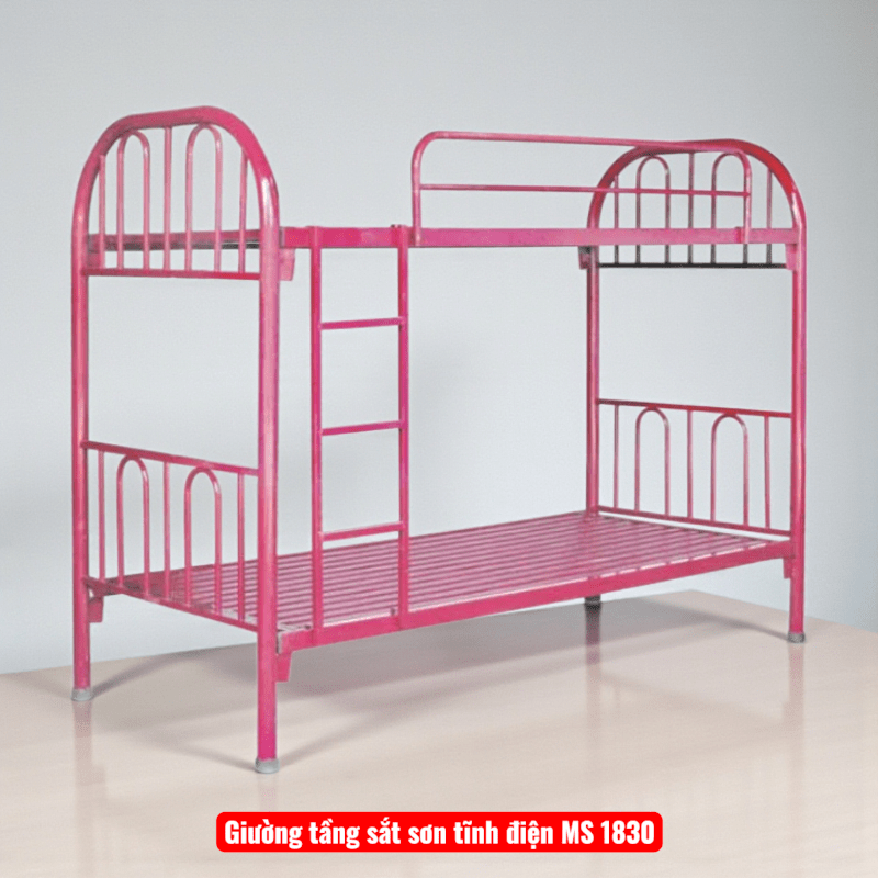 Giường tầng sắt sơn tĩnh điện MS 1830 Giường tầng sắt sơn tĩnh điện