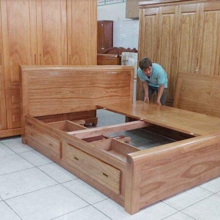 Giường tủ phòng ngủ gỗ MS 3261