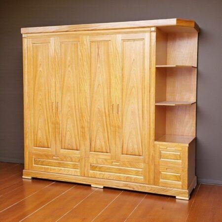 Mẫu Tủ Quần Áo Gỗ Đẹp Hiện Đại MS 3263