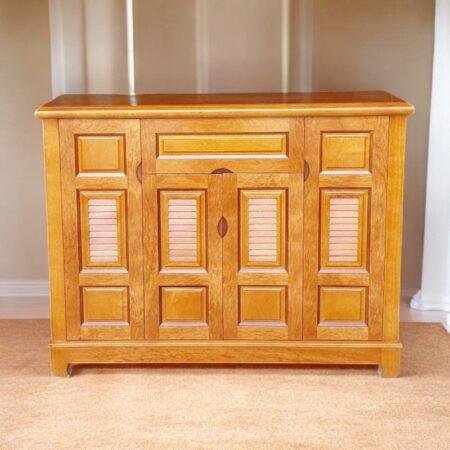 Tủ giày gỗ xoan đào hiện đại MS 3258