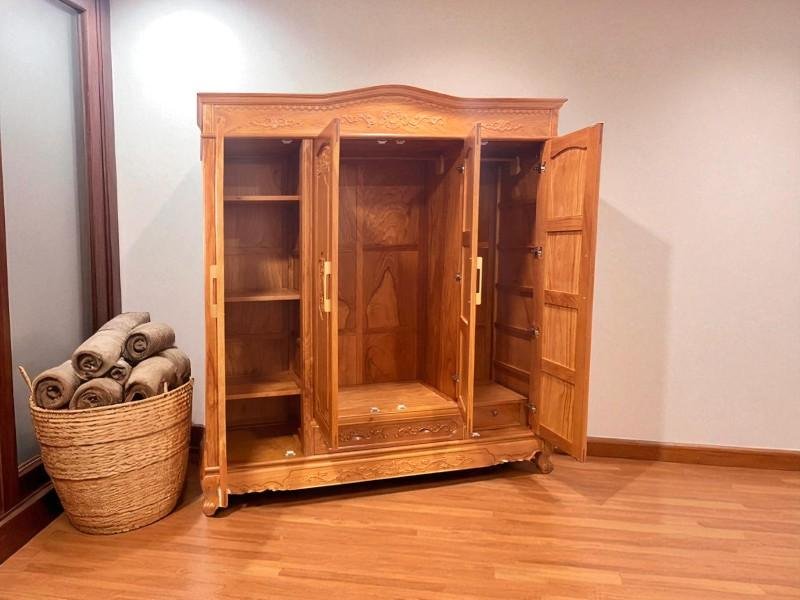 Tủ gỗ công nghiệp 2 cánh