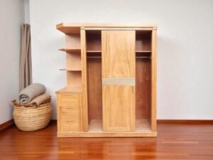 Tủ gỗ ép 4 cánh