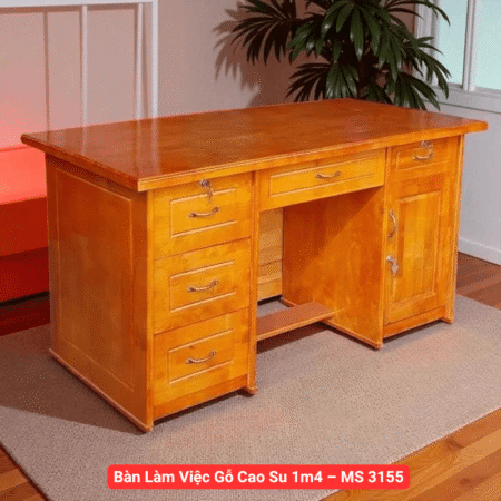 Ban-lam-viec-go-cao-su-1m4-mau-go-tu-nhien-thiet-ke-hien-dai