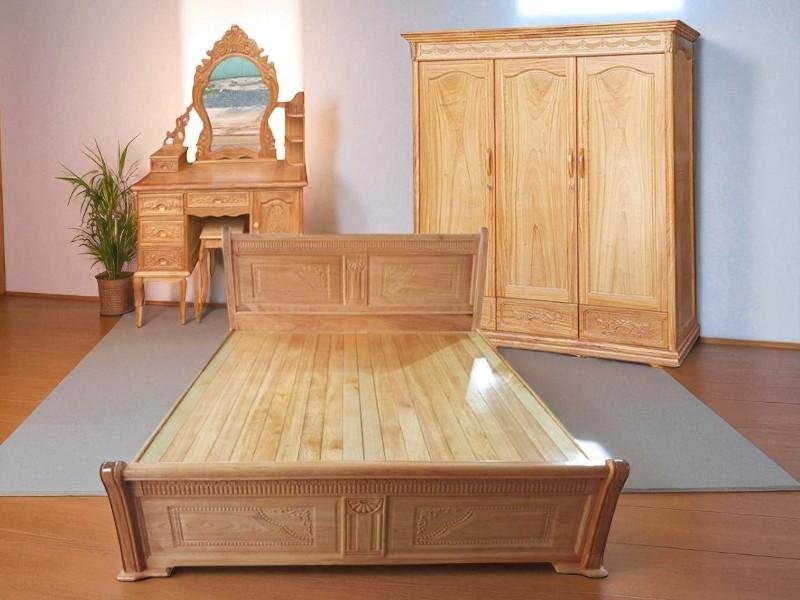 Bộ phòng ngủ thiết kế hiện đại sang trọng
