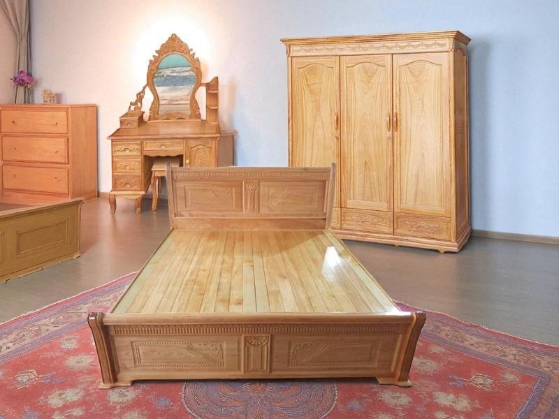 Bộ phòng ngủ thiết kế hiện đại sang trọng