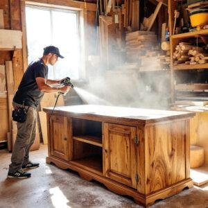 Hướng dẫn bảo quản kệ tivi gỗ tự nhiên