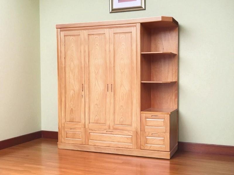 Giá tủ quần áo gỗ công nghiệp 4 cánh