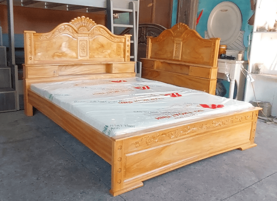 Giường Ngủ 1m4 x 2m