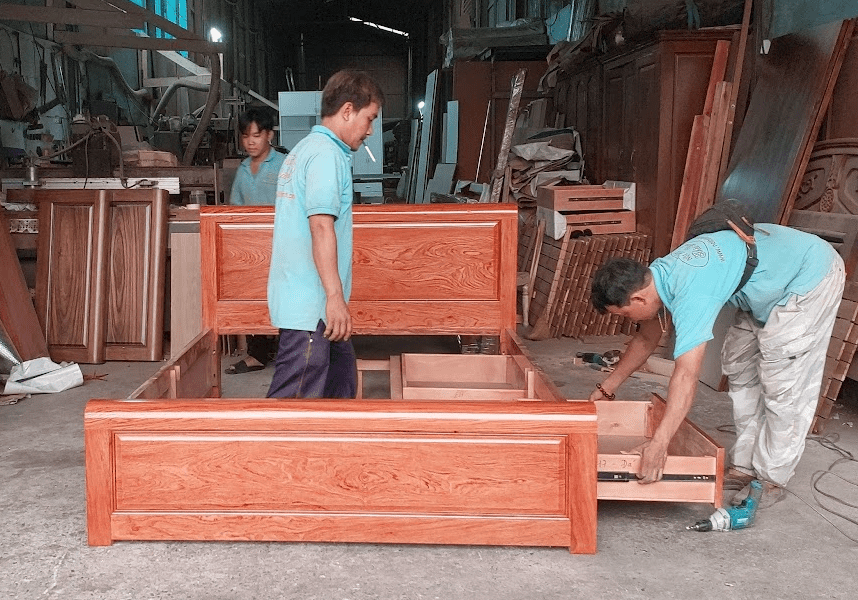 Giường Ngủ 1m6 x 2m