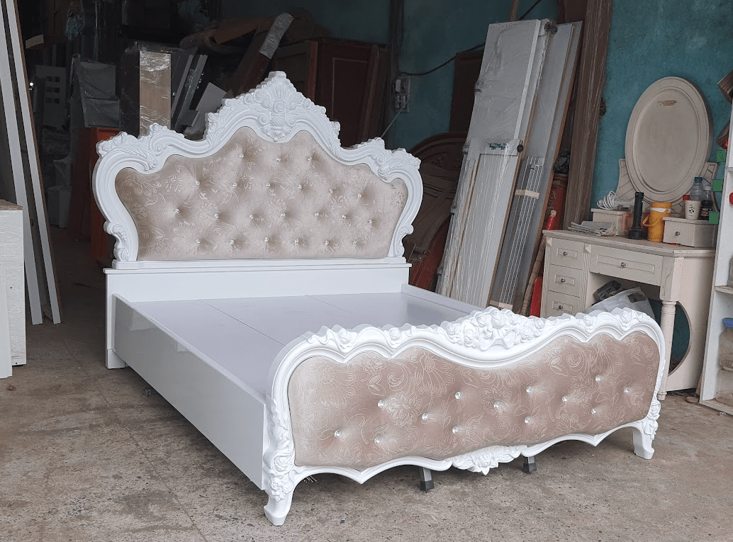 Giường Ngủ Gỗ Công Nghiệp Giá Rẻ