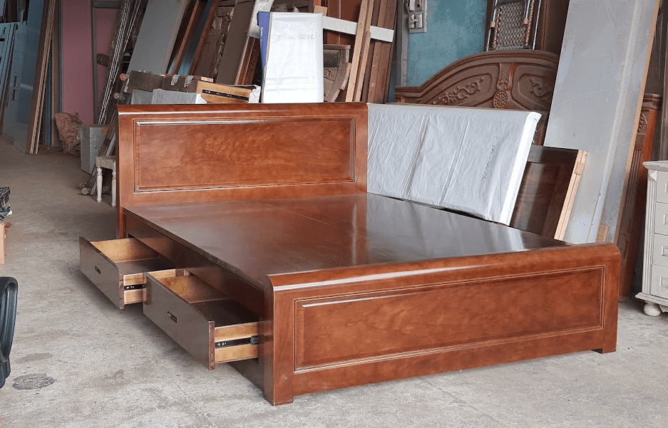 Giường Ngủ Gỗ Công Nghiệp Giá Rẻ