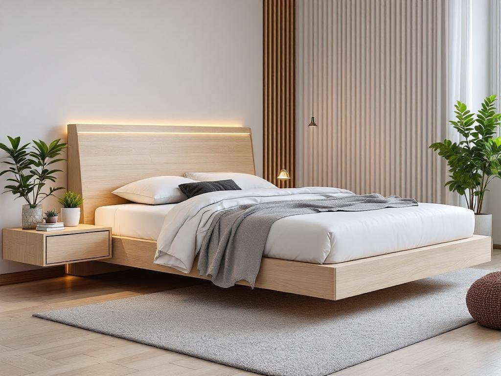 Giường Ngủ Gỗ Công Nghiệp Giá Rẻ