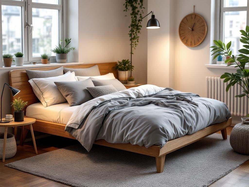 Giường ngủ đẹp giá rẻ cho căn hộ nhỏ