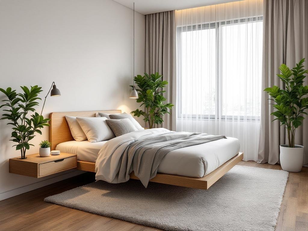Giường ngủ đẹp giá rẻ cho căn hộ nhỏ