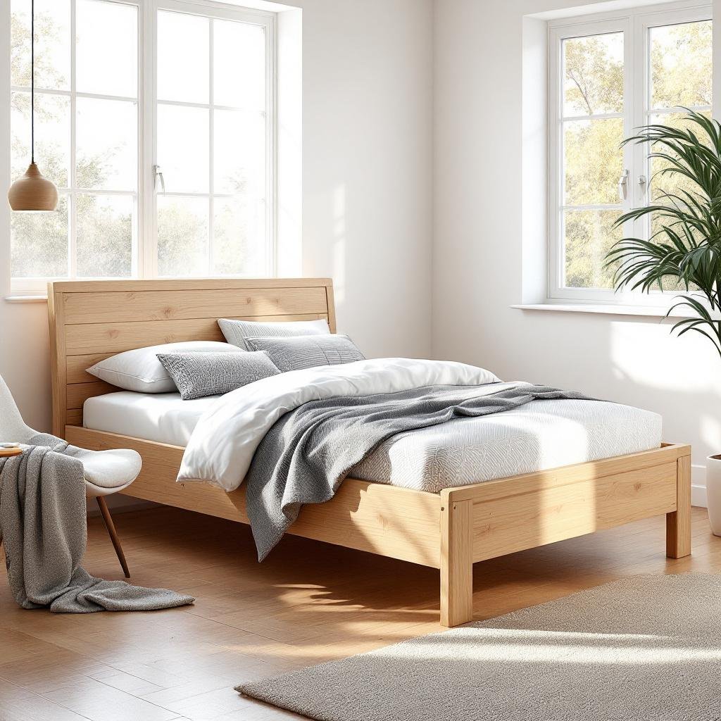 Mua giường ngủ gỗ tự nhiên ở đâu uy tín